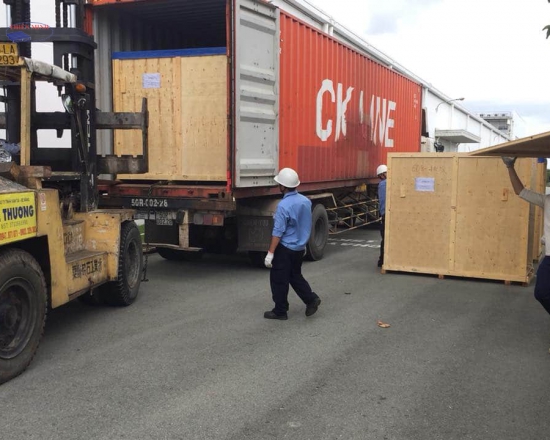 Thùng hàng pallet 