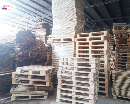 Sản xuất pallet gỗ