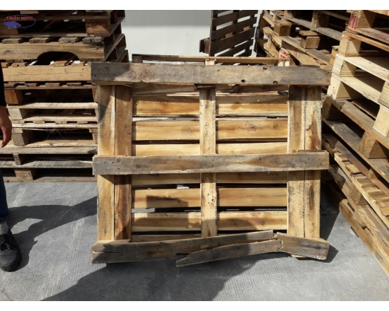 Pallet gỗ giường 