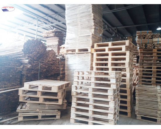 Sản xuất pallet gỗ